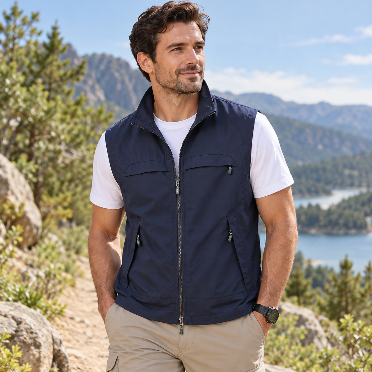 Men's Quick-Dry Utility Vest