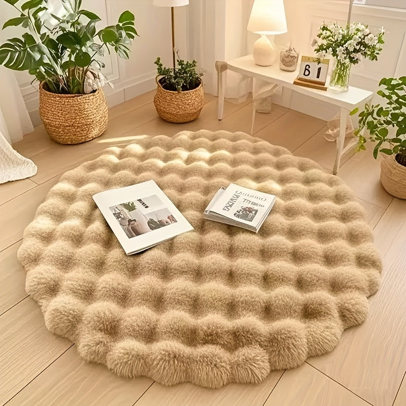 Round Bubble Rug