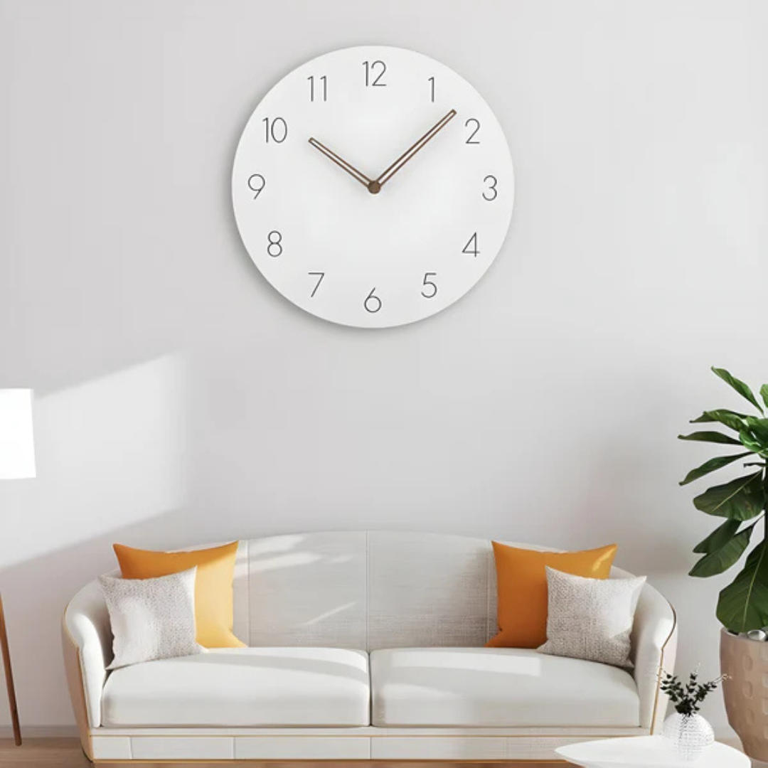 Silent Minimalist Wall Clock