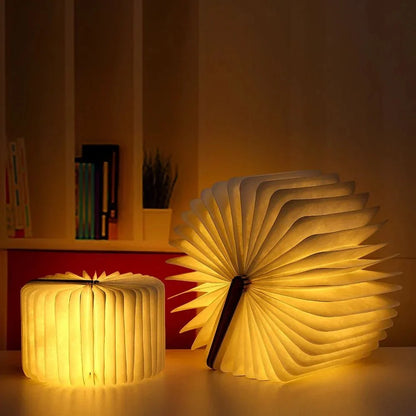 Foldable Book Lamp
