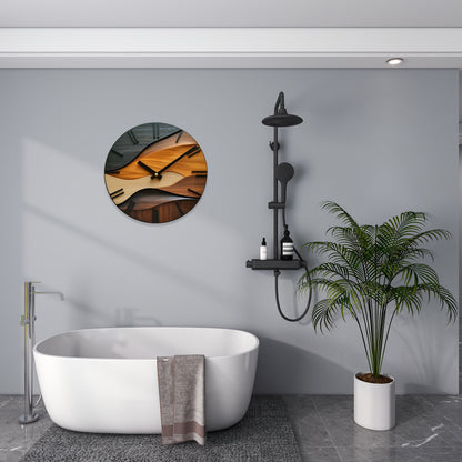 Silent Round Wall Clock