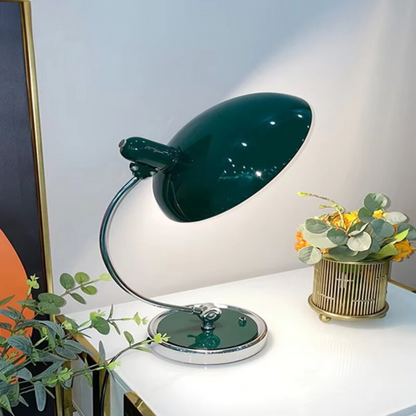 Bauhaus Curved Metal Table Lamp