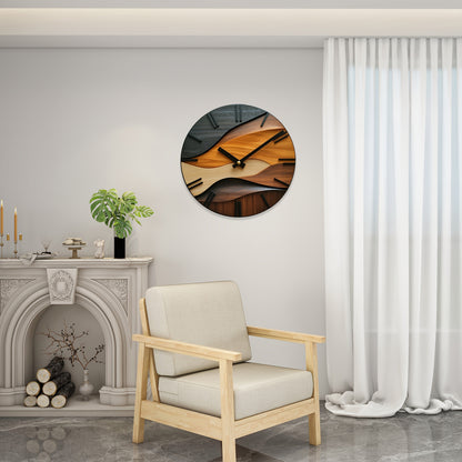 Silent Round Wall Clock
