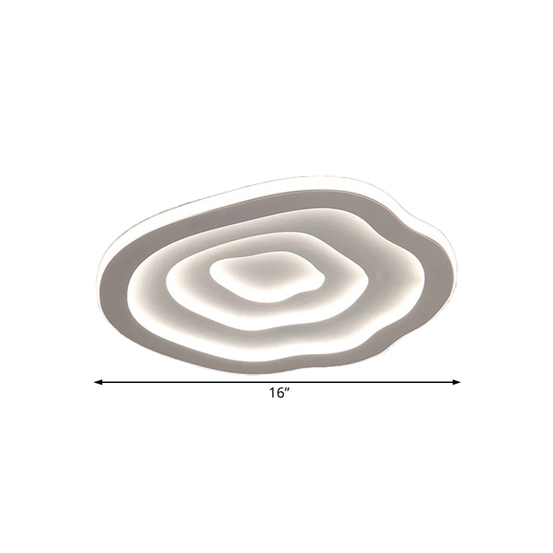 Rippled LED Ceiling Lamp