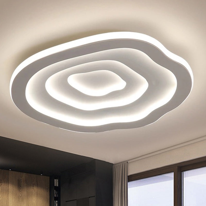 Rippled LED Ceiling Lamp