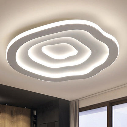 Rippled LED Ceiling Lamp