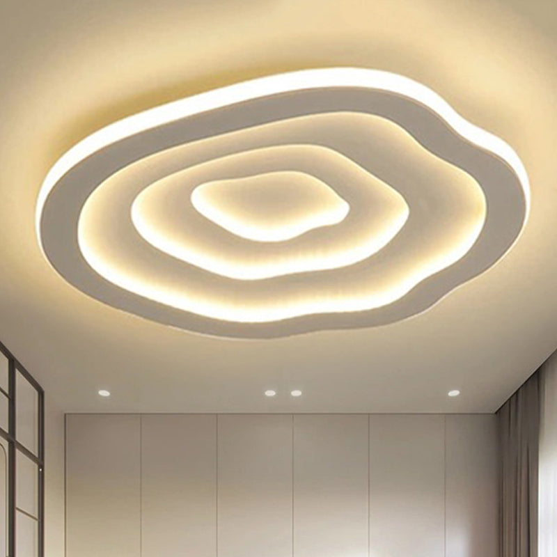 Rippled LED Ceiling Lamp