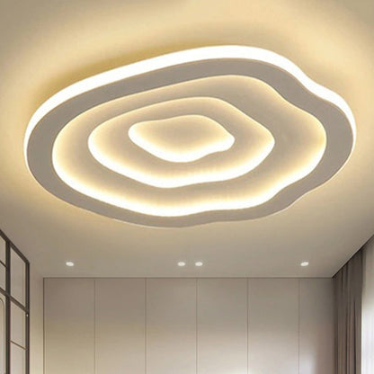 Rippled LED Ceiling Lamp