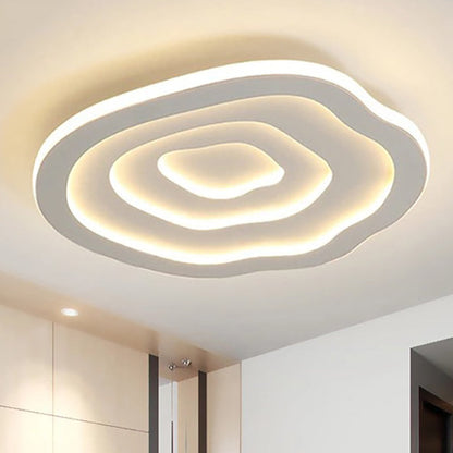 Rippled LED Ceiling Lamp
