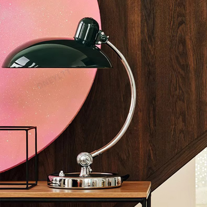 Bauhaus Curved Metal Table Lamp