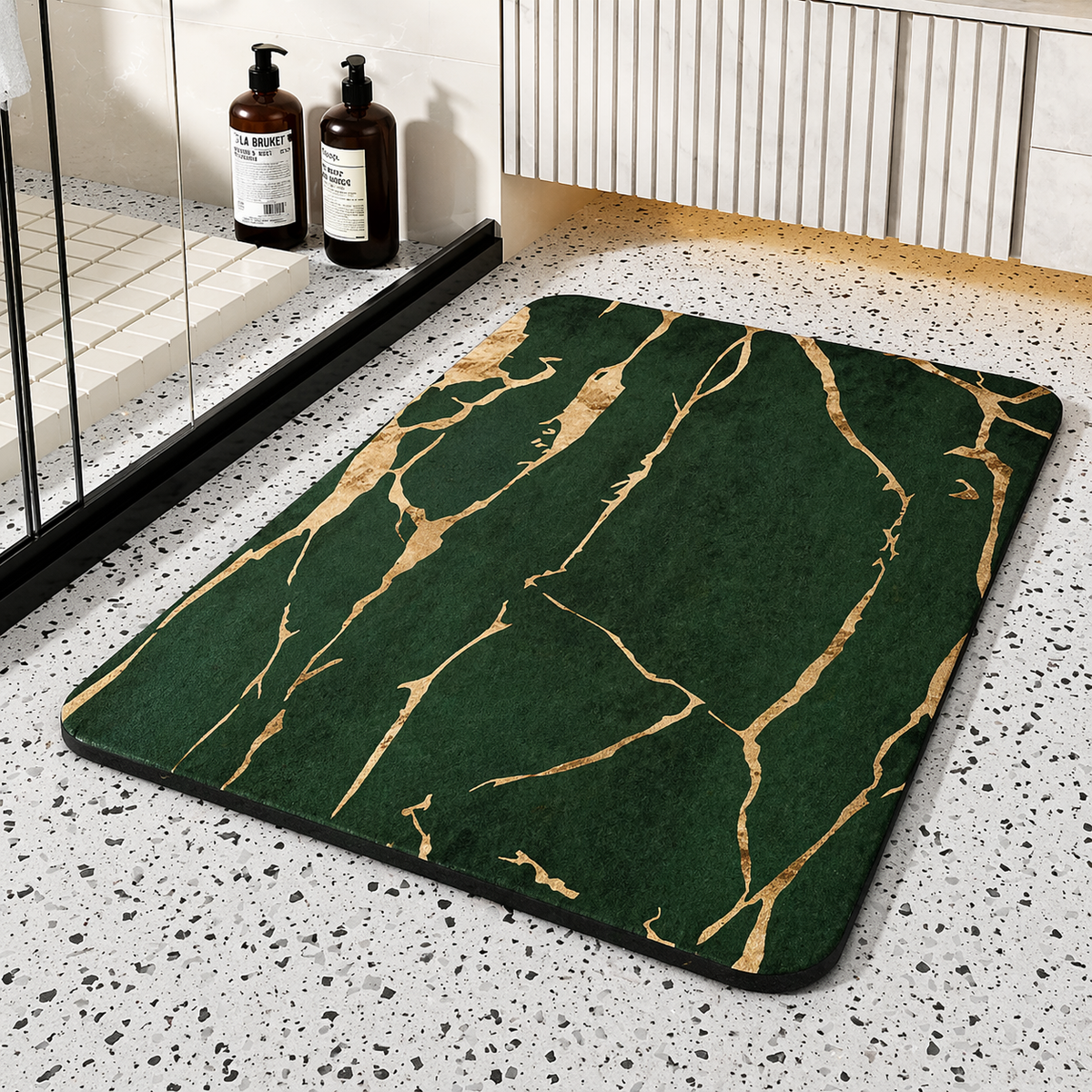 Quick-Dry Diatom Stone Bath Mat