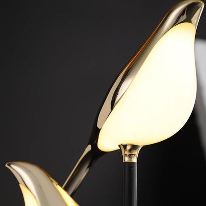Golden Birds LED Table Lamp