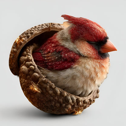 Woodland Animal Acorn Christmas Ornaments