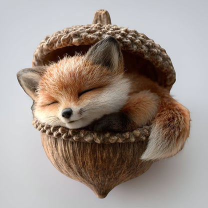Woodland Animal Acorn Christmas Ornaments