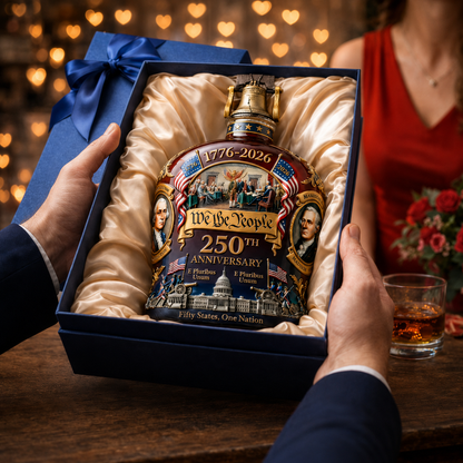 Lead-Free Crystal Whiskey Decanter