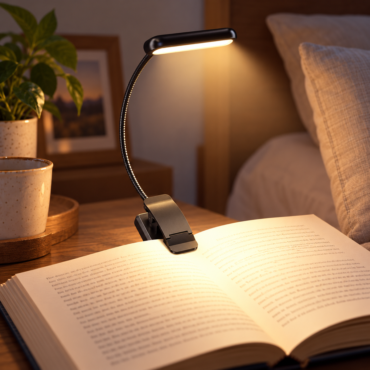 Dimmable Clip-On Reading Light