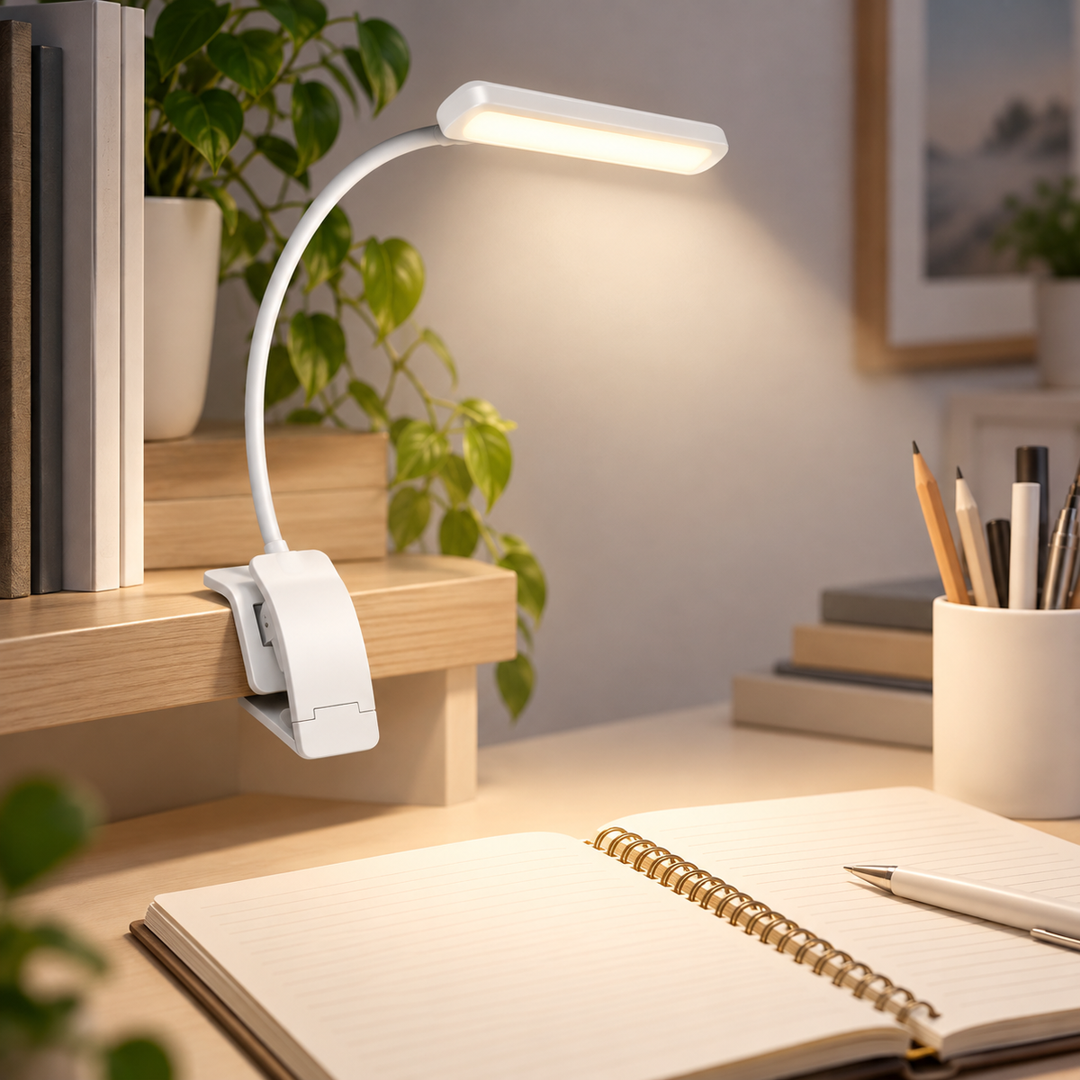 Dimmable Clip-On Reading Light