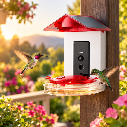 HD Camera Hummingbird Feeder
