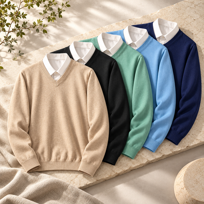 Men's Crew Neck Knit Sweater