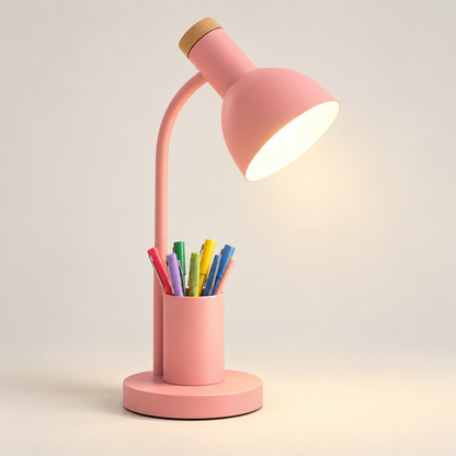 LED Desk Lamp with Pen Holder