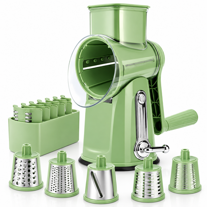 5-in-1 Rotary Vegetable Slicer