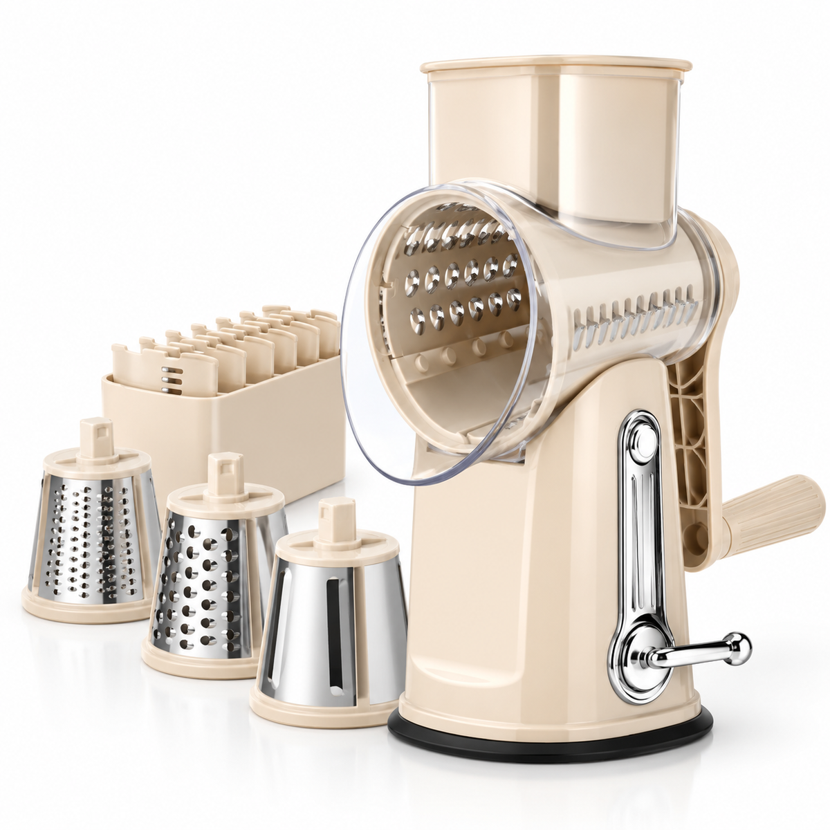 5-in-1 Rotary Vegetable Slicer