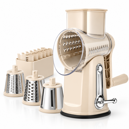 5-in-1 Rotary Vegetable Slicer