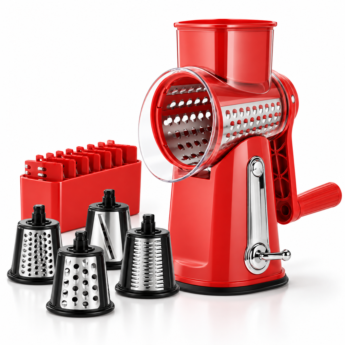 5-in-1 Rotary Vegetable Slicer