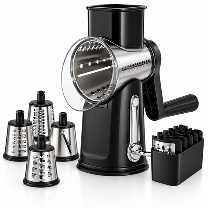 5-in-1 Rotary Vegetable Slicer