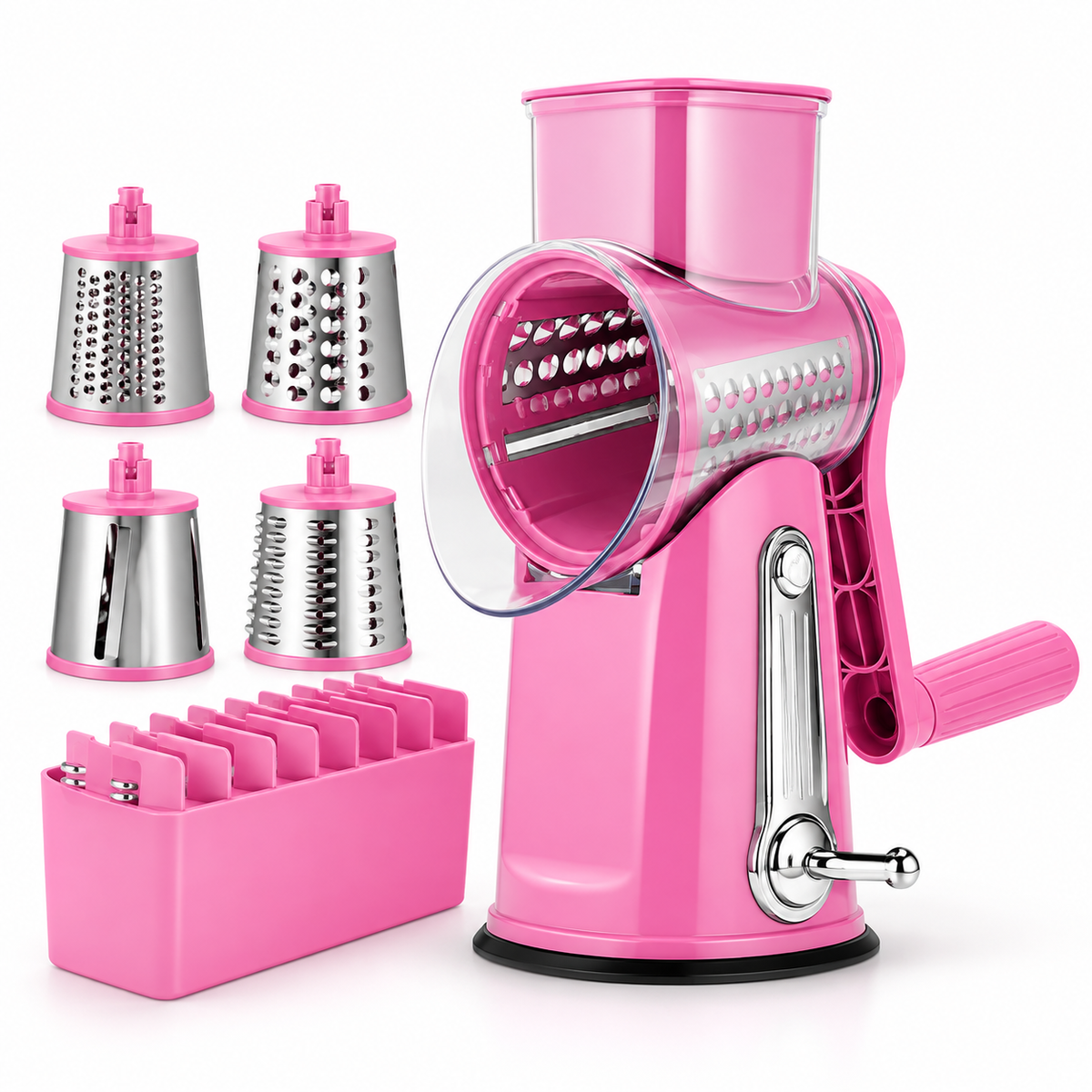 5-in-1 Rotary Vegetable Slicer