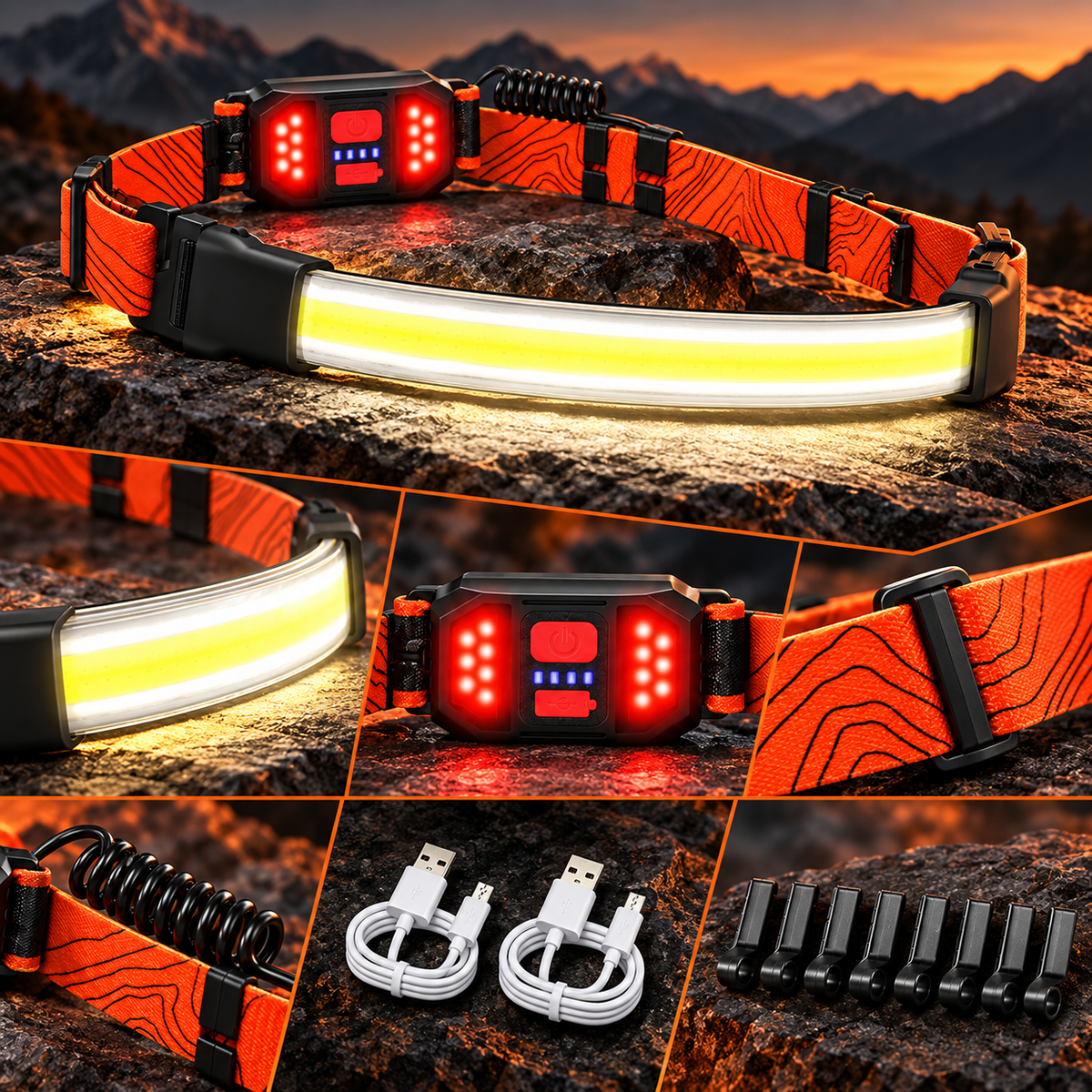 Rechargeable Headlamp