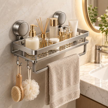 Suction Cup Shower Shelf