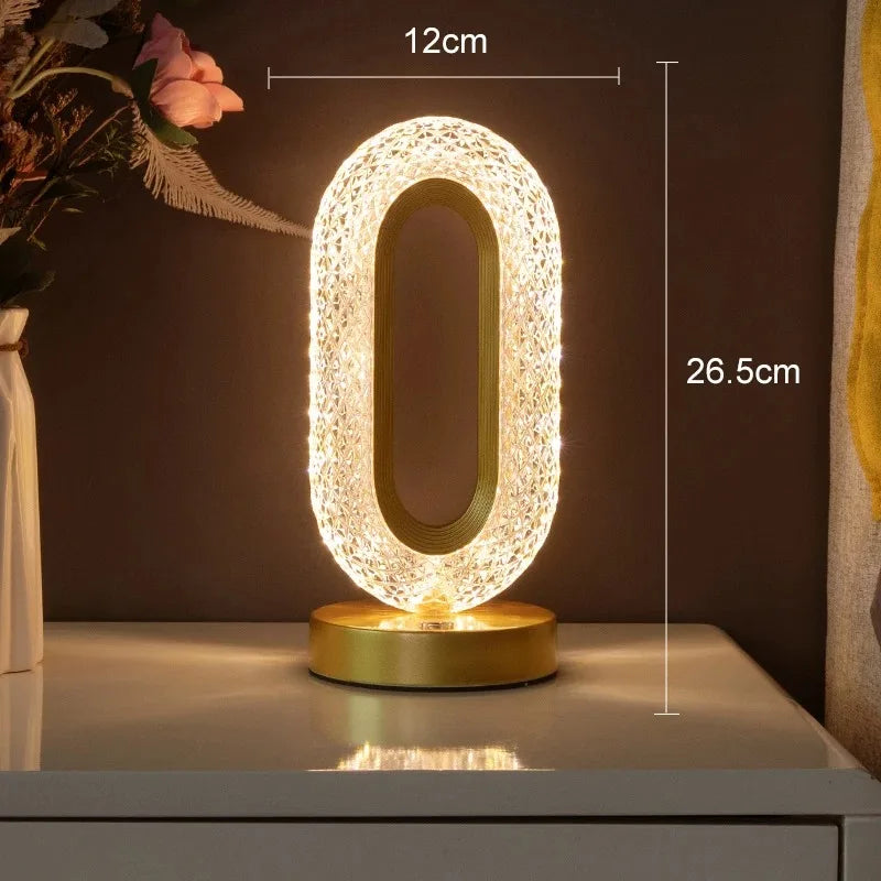 3D Crystal LED Night Light