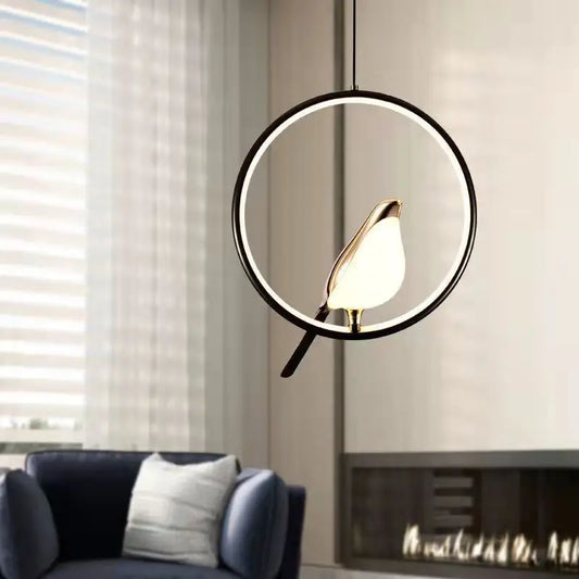 Nordic LED Bird Pendant Light