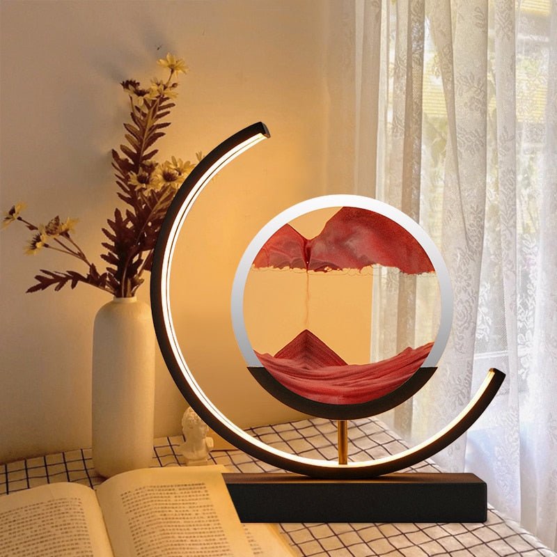 Moving Sand Art LED Lamp