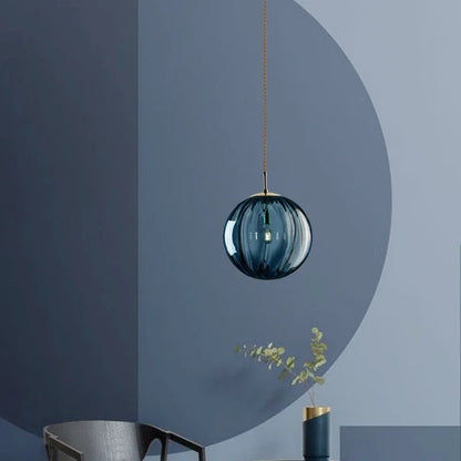 Glass Ball Pendant Light