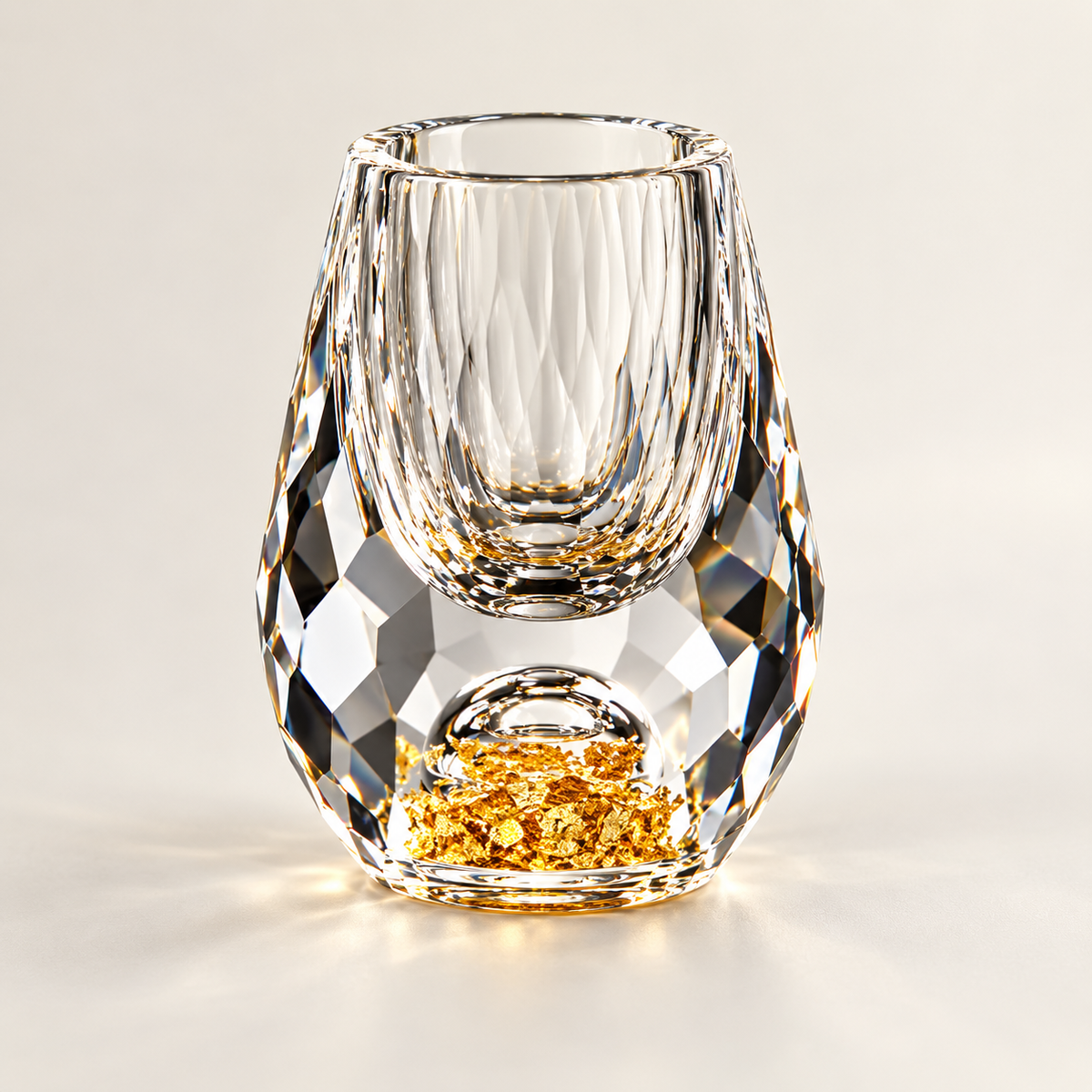 Sequined Crystal Shot Glass Set