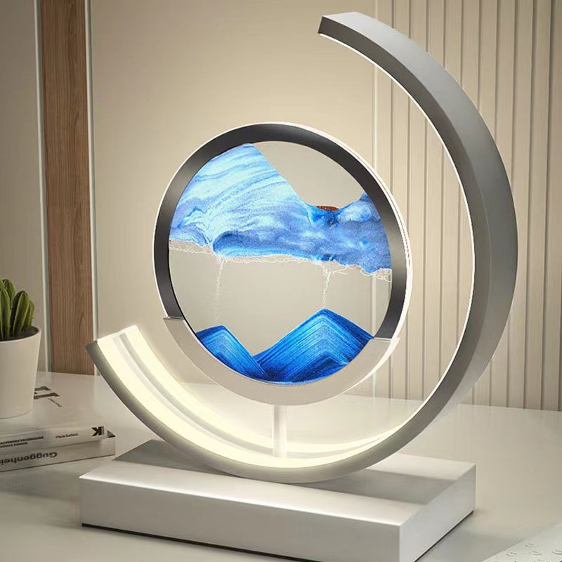 Moving Sand Art LED Lamp