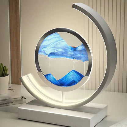 Moving Sand Art LED Lamp