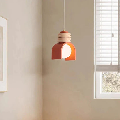 Wabi-Sabi Japanese Resin Pendant Light
