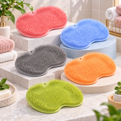 Silicone Shower Scrubbing Mat