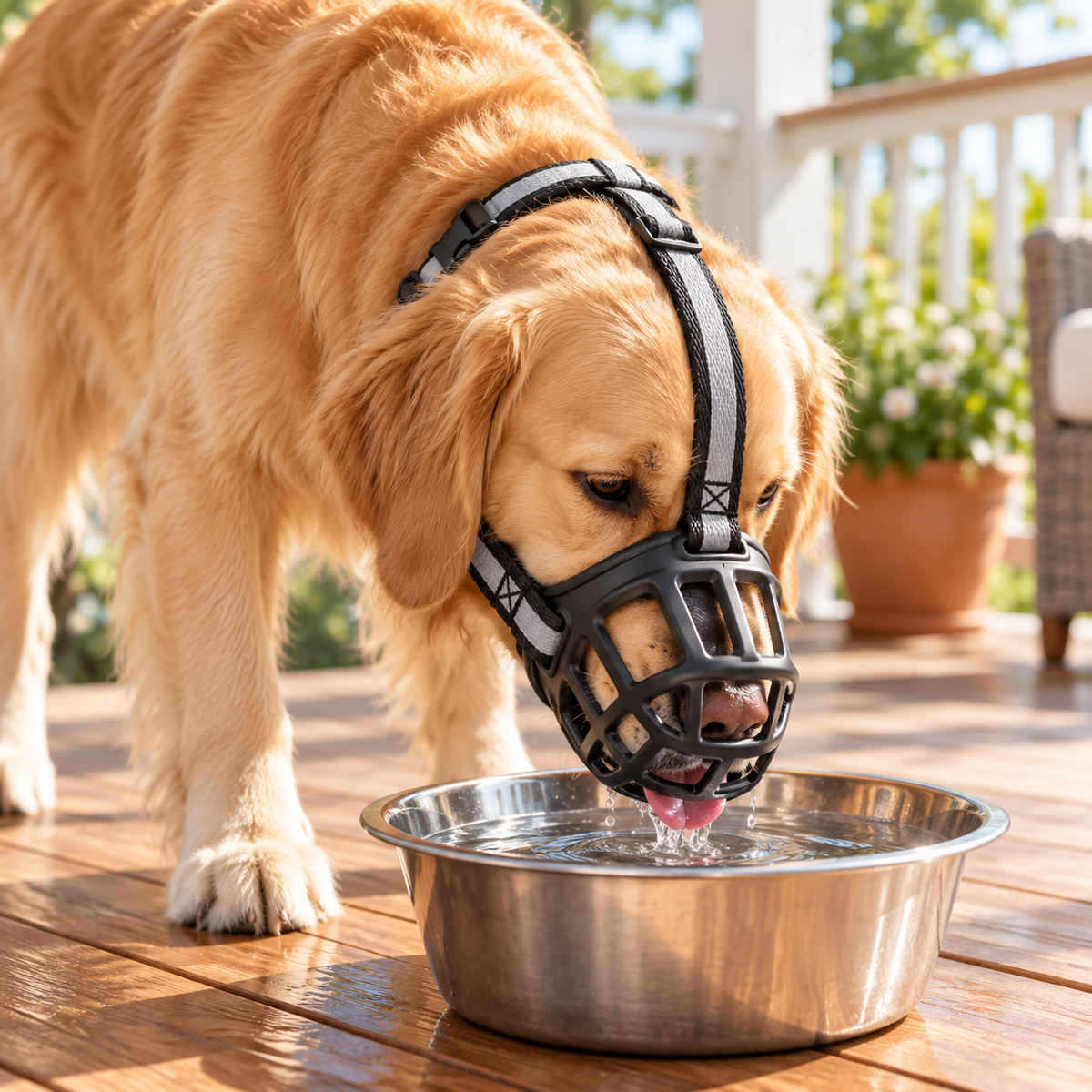 Soft Mesh Dog Muzzle