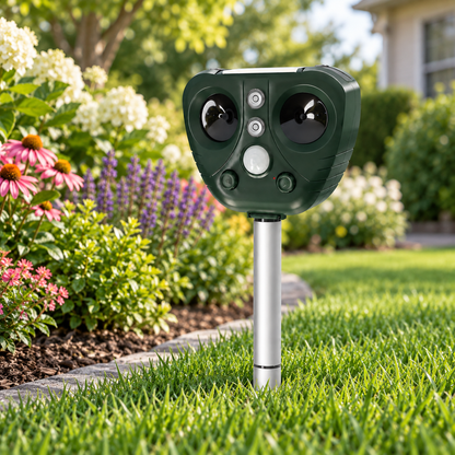 Solar Ultrasonic Bird Repeller
