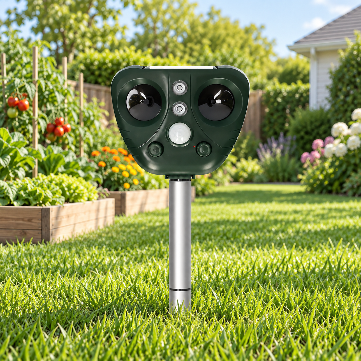 Solar Ultrasonic Bird Repeller