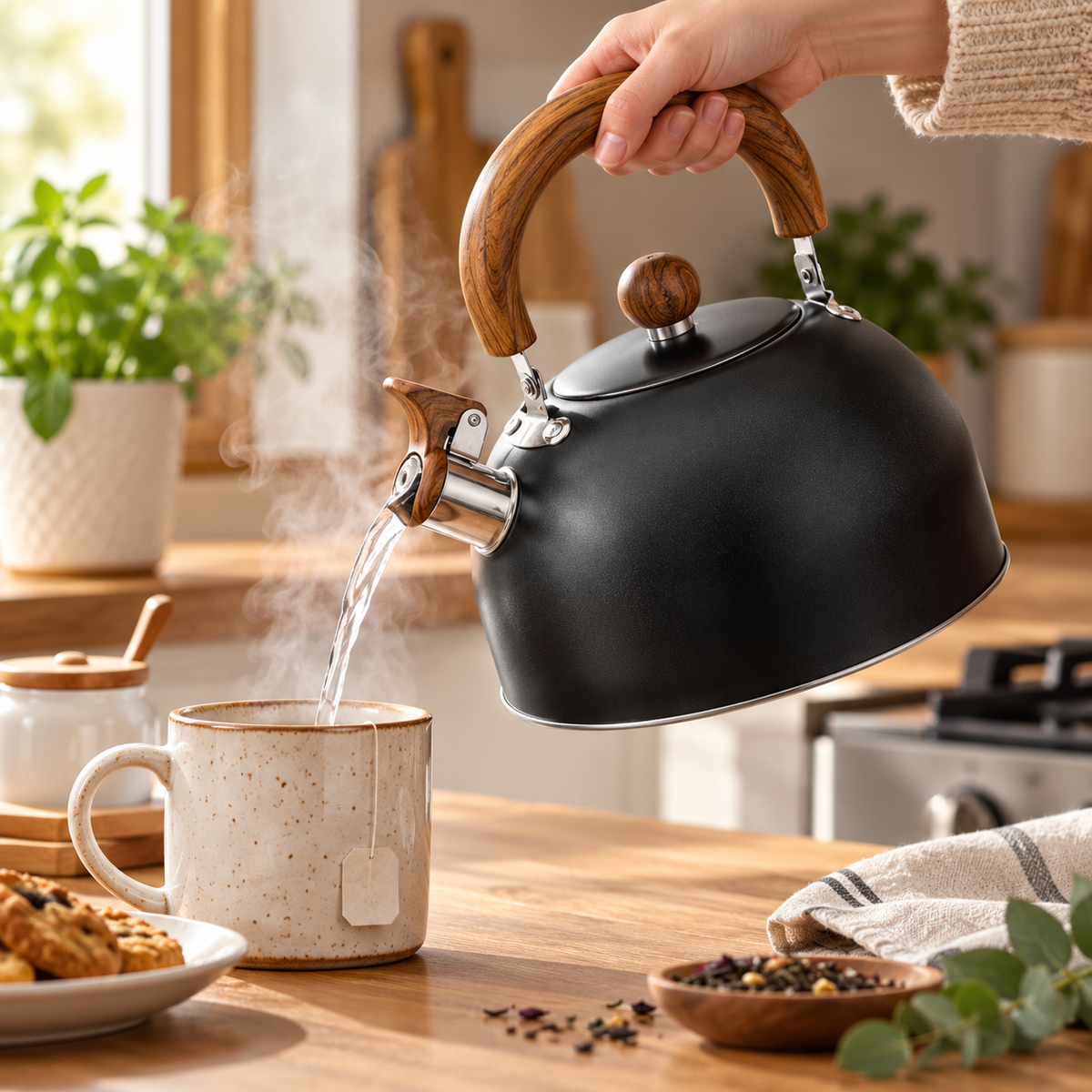 Stainless Steel Whistling Kettle