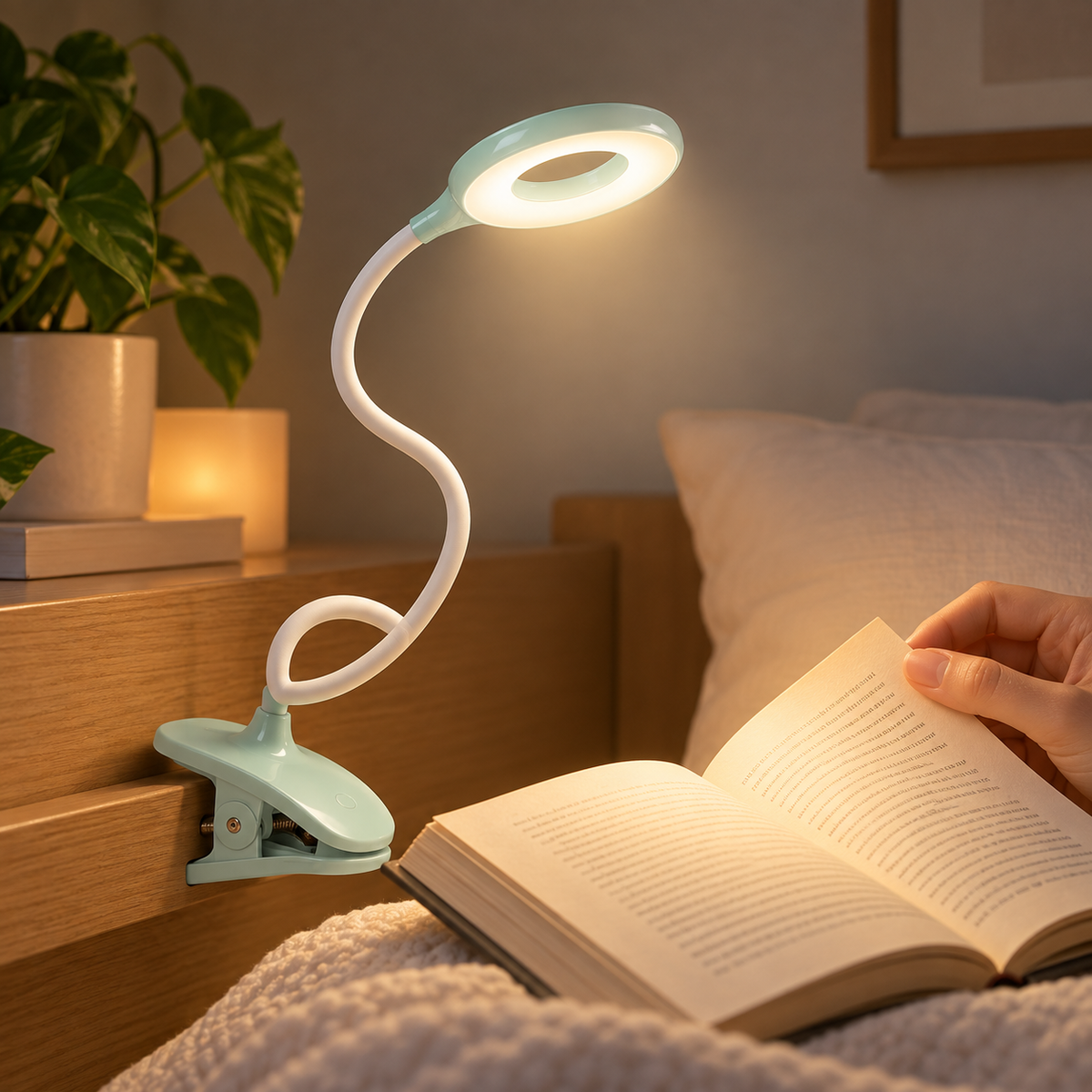 USB Clip-On Reading Lamp
