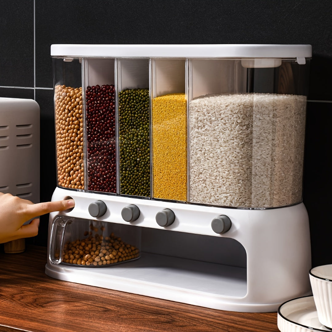 5-Compartment Grain Dispenser