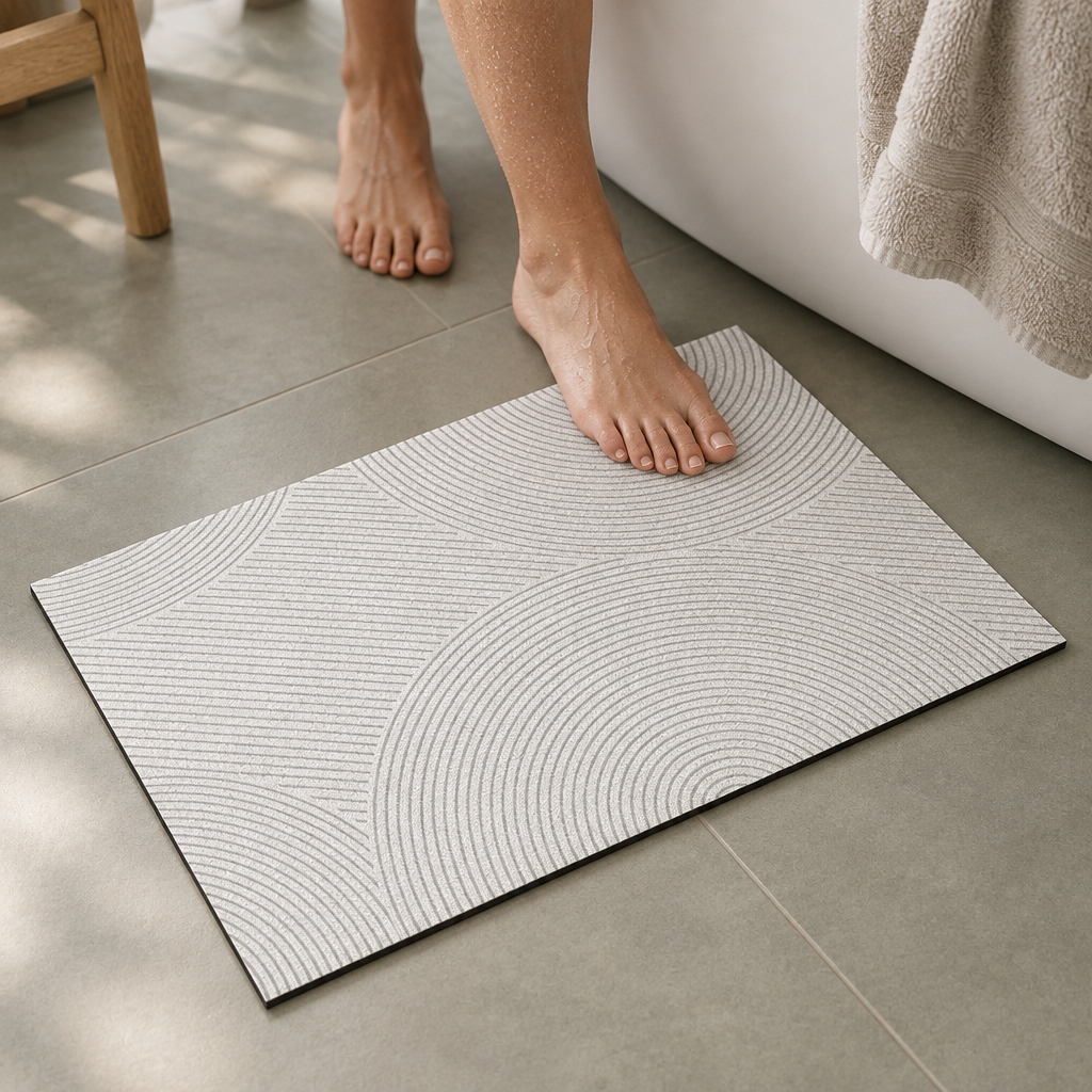 Super Absorbent Quick-Dry Bath Mat, design B