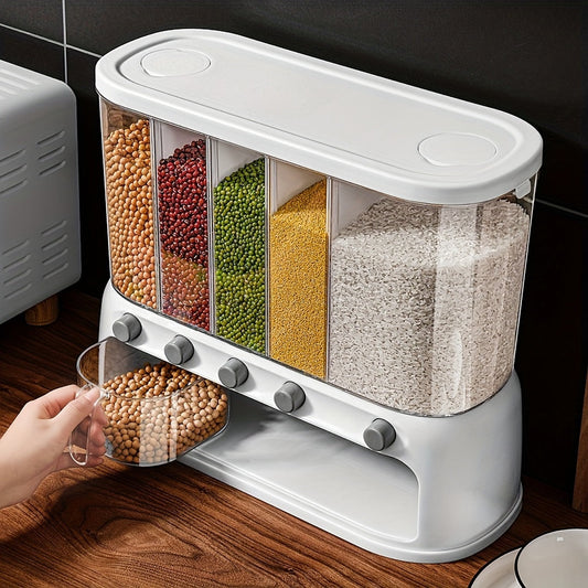 5-Compartment Grain Dispenser