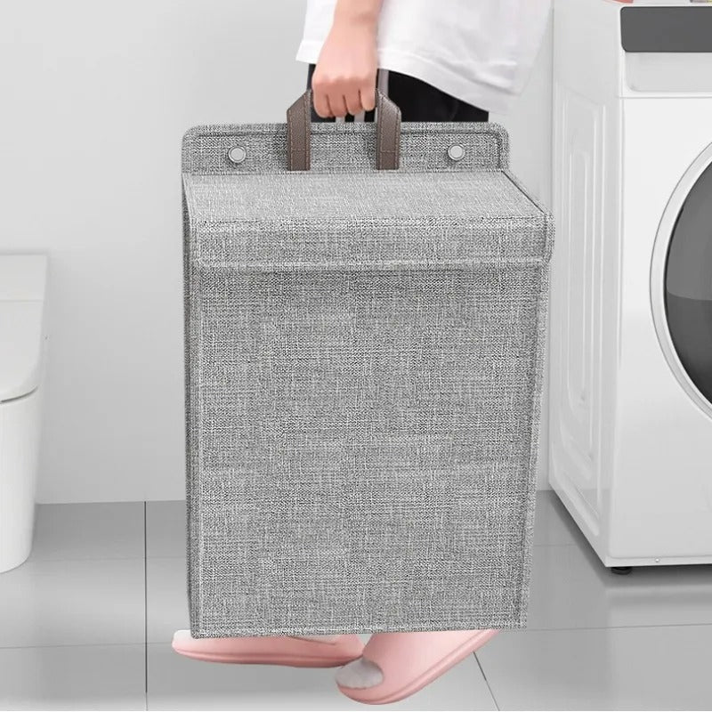 Foldable Wall-Mounted Laundry Basket